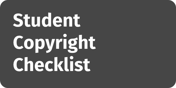 Student Copyright Checklist
